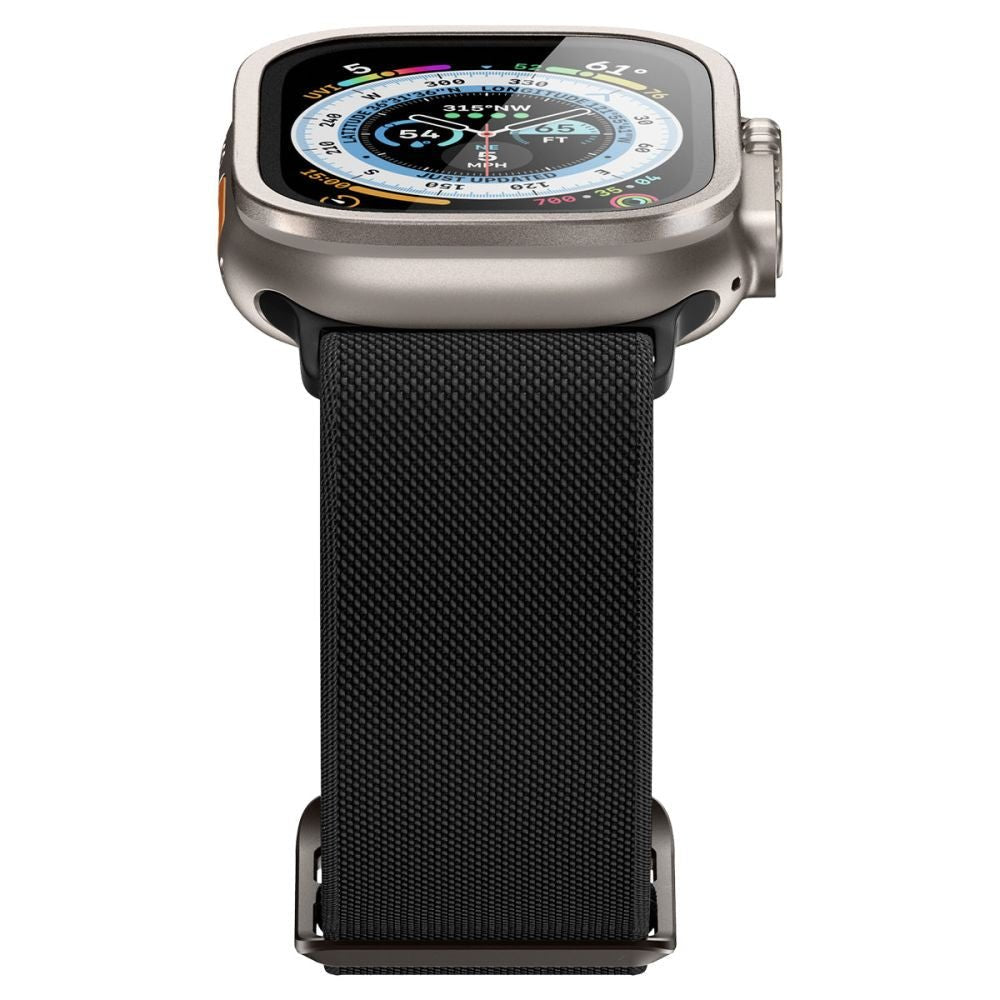 Spigen Προστασία Οθόνης Apple Watch Ultra (1/2/3) - 49mm - Glas.TR Slim Pro Αντιχαρακτικό Γυαλί Οθόνης - Titanium