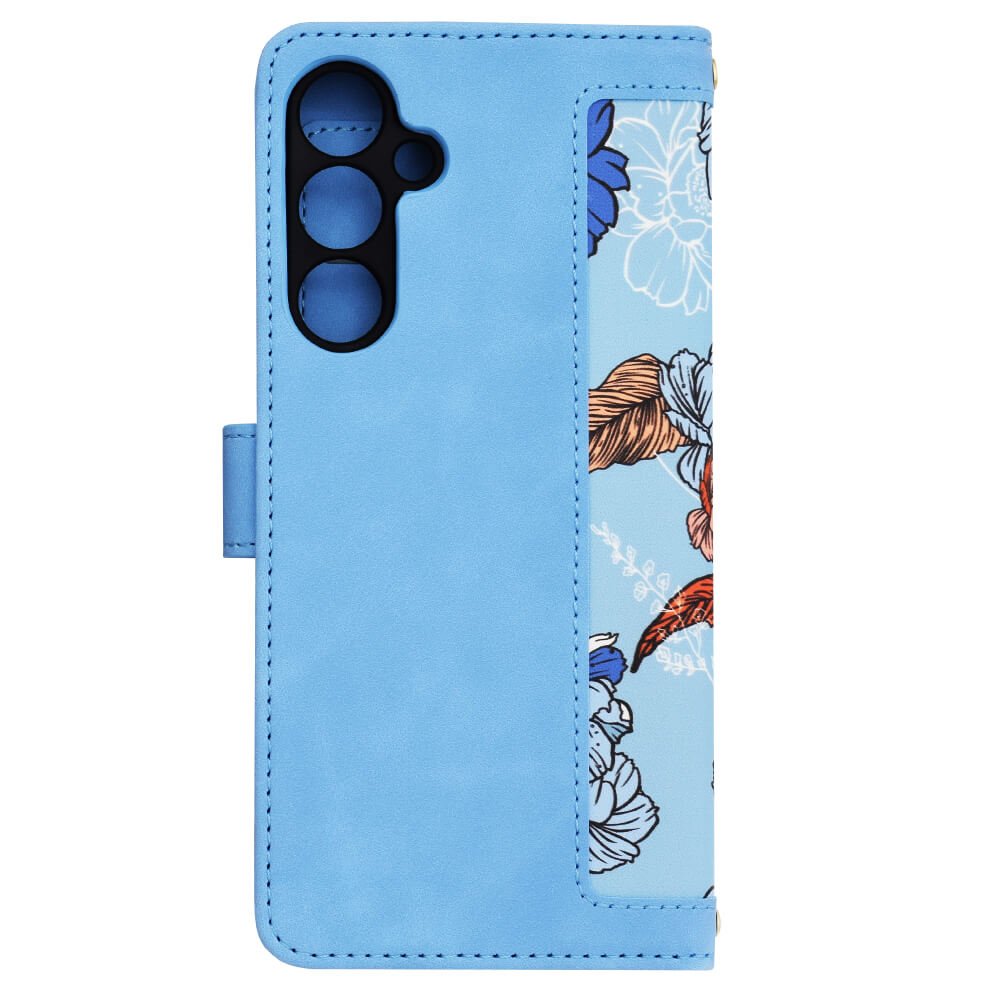 Techsuit Samsung Galaxy A55 5G - FlipCraft - Θήκη Πορτοφόλι από Δερματίνη - Vibrant Blue