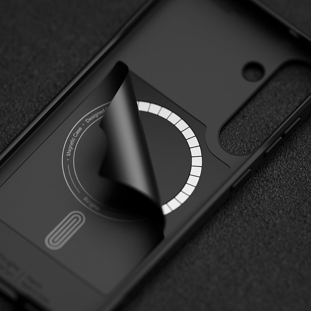 Ringke Samsung Galaxy S25 Plus Onyx Magnetic Θήκη Σιλικόνης με MagSafe - Black