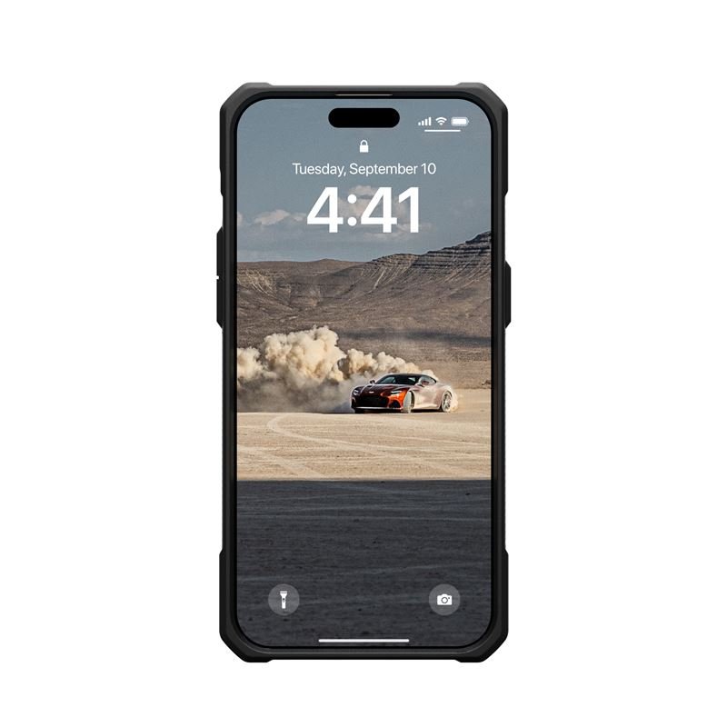 UAG iPhone 15 Pro Max Monarch Kevlar Series Σκληρή Θήκη - Kevlar Black