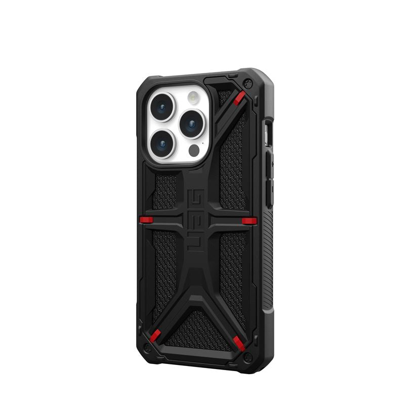 UAG iPhone 15 Pro Monarch Kevlar Series Σκληρή Θήκη - Kevlar Black