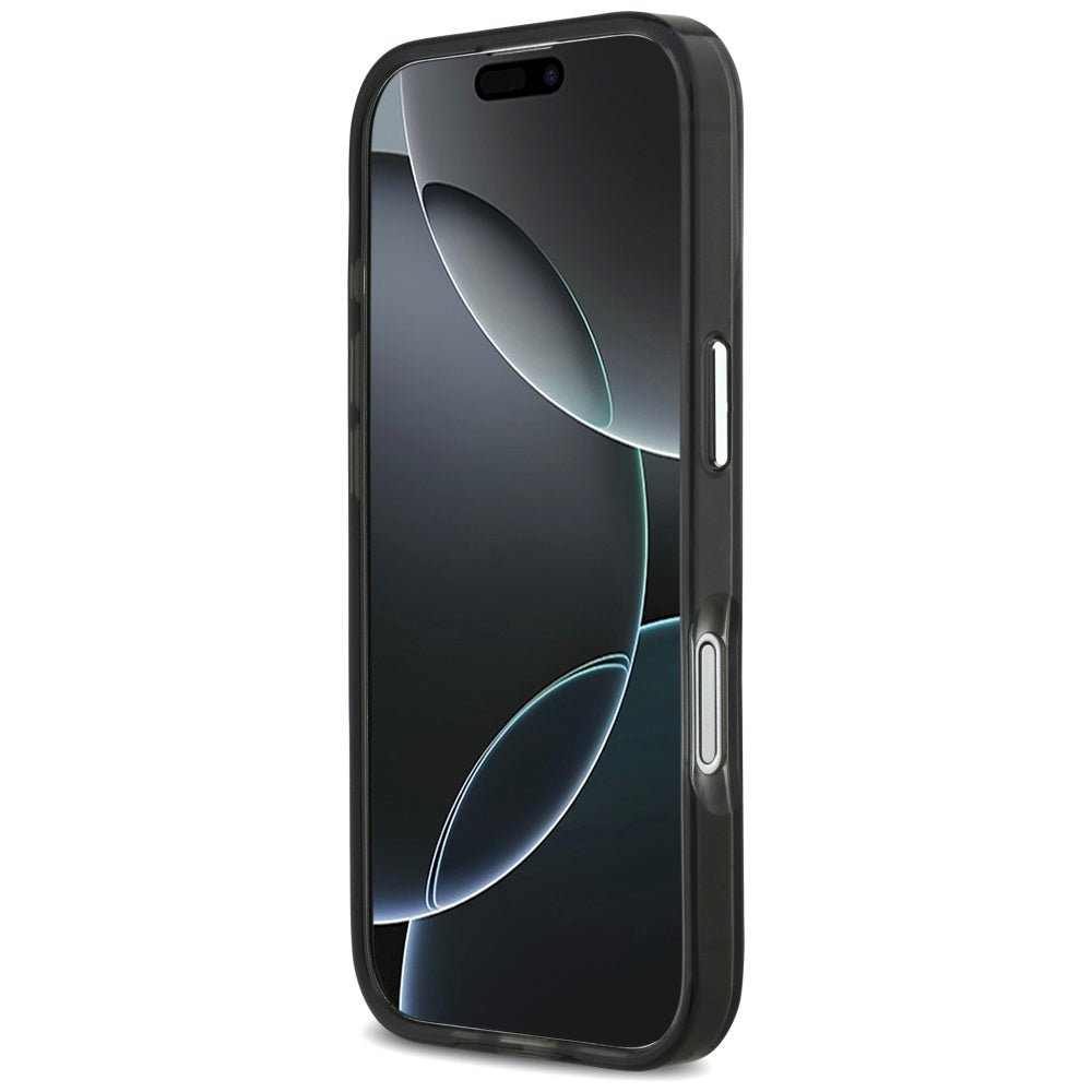 Karl Lagerfeld iPhone 17 - IML Karl Head Logo MagSafe - Σκληρή Θήκη με Πλαίσιο Σιλικόνης - Black - KLHMP17SHMKBKHOK