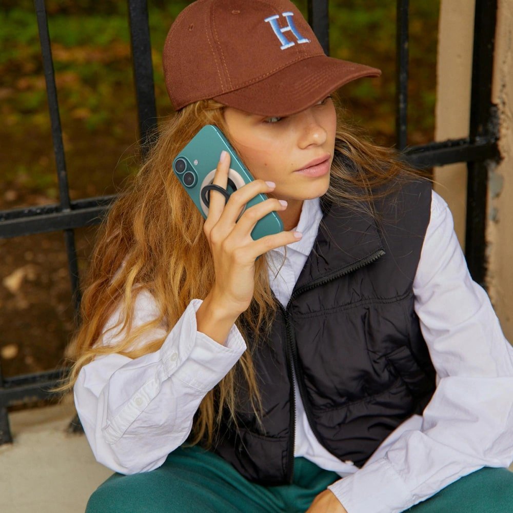 Spigen Nano Pop MagFit - MagSafe Δαχτυλίδι Συγκράτησης Κινητού - Βάση Στήριξης - Truffle Grey