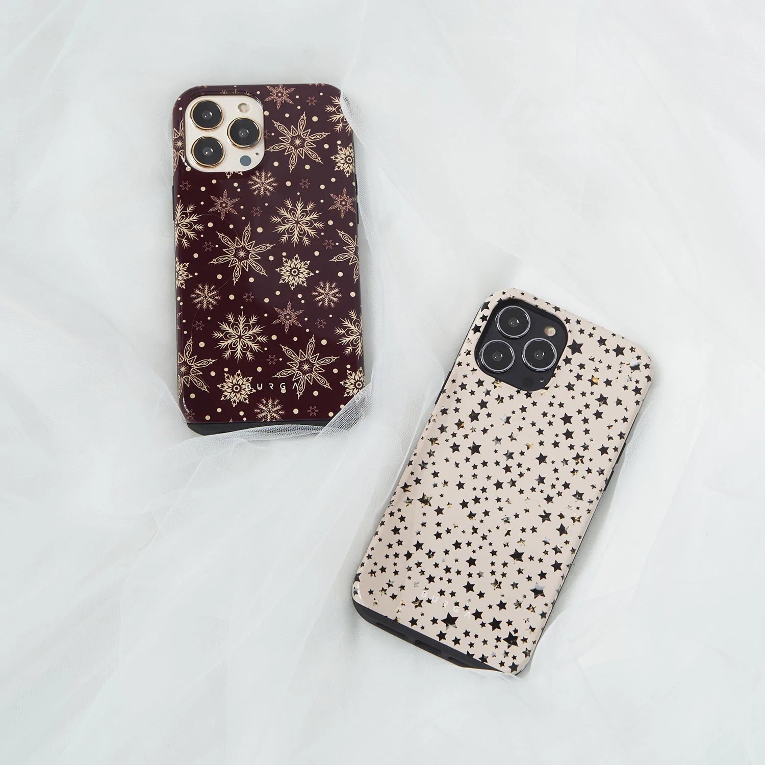 Burga iPhone 14 Plus Fashion Tough Σκληρή Θήκη - Sparkling Tiara