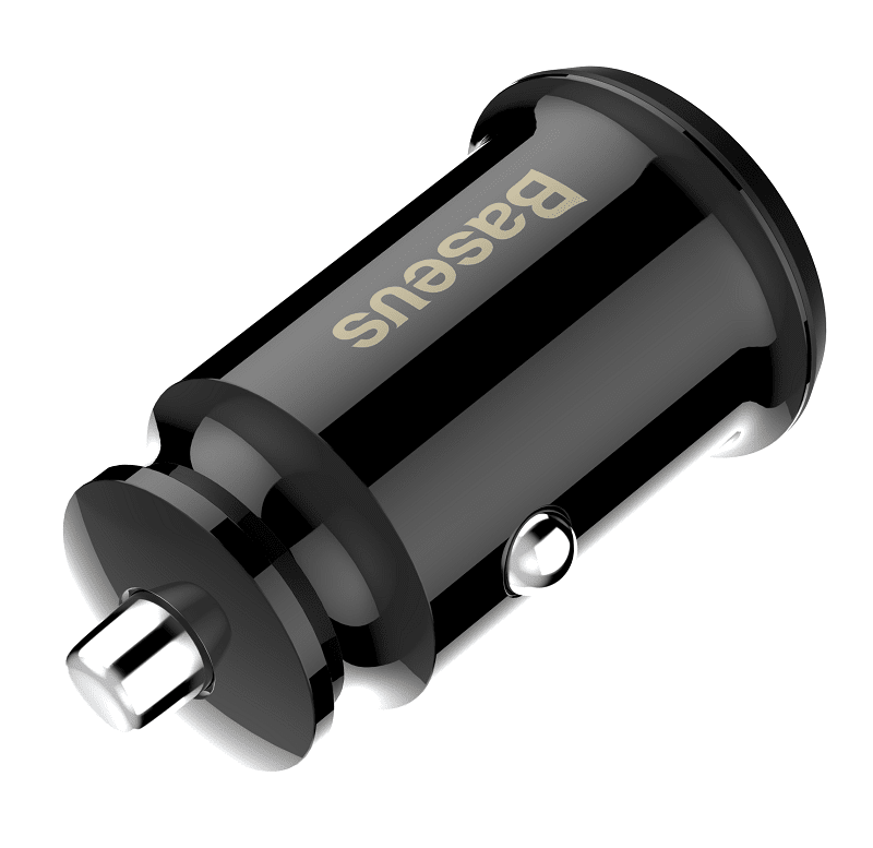 Baseus Grain Car Charger - Φορτιστής Αυτοκινήτου 3.1A 2xUSB Ports - Black - CCALL - ML01