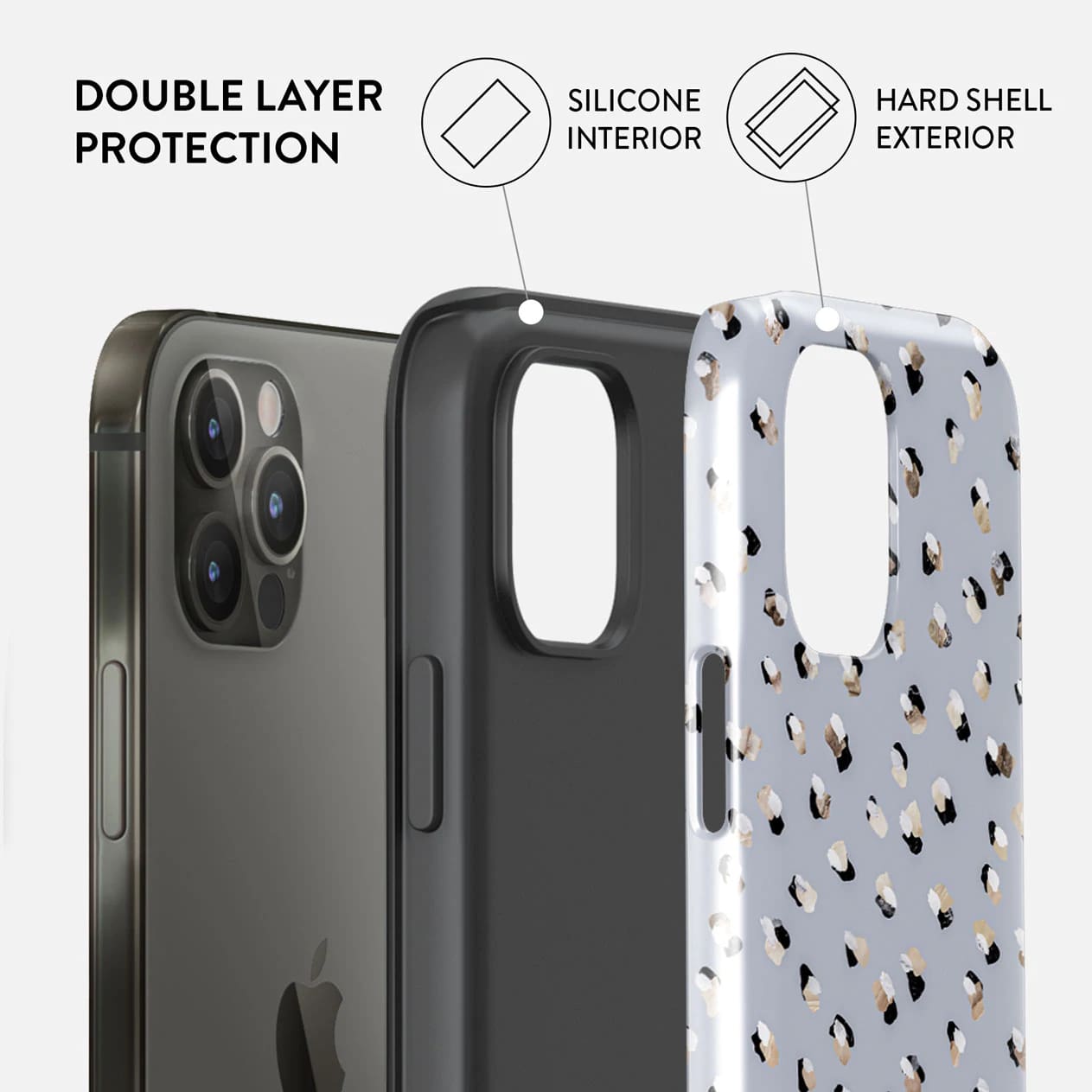 Burga iPhone 12 Pro Max Fashion Tough Σκληρή Θήκη - Wild Soul