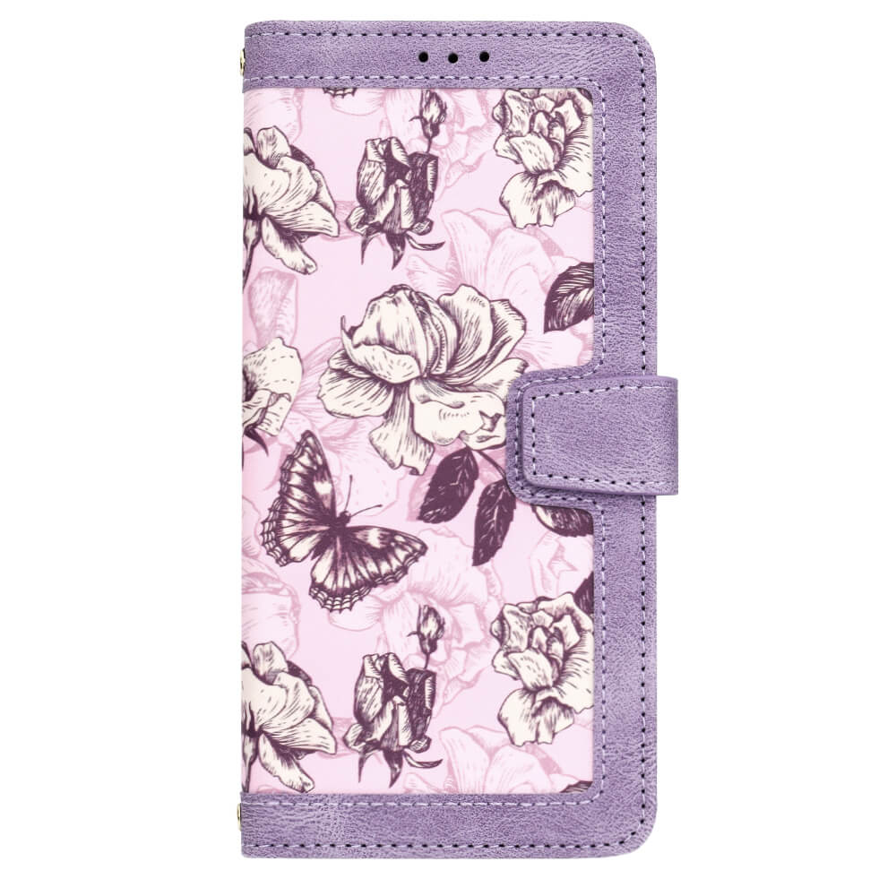 Techsuit Xiaomi Redmi Note 14 Pro 5G / Poco X7 - FlipCraft - Θήκη Πορτοφόλι από Δερματίνη - Mysterious Purple