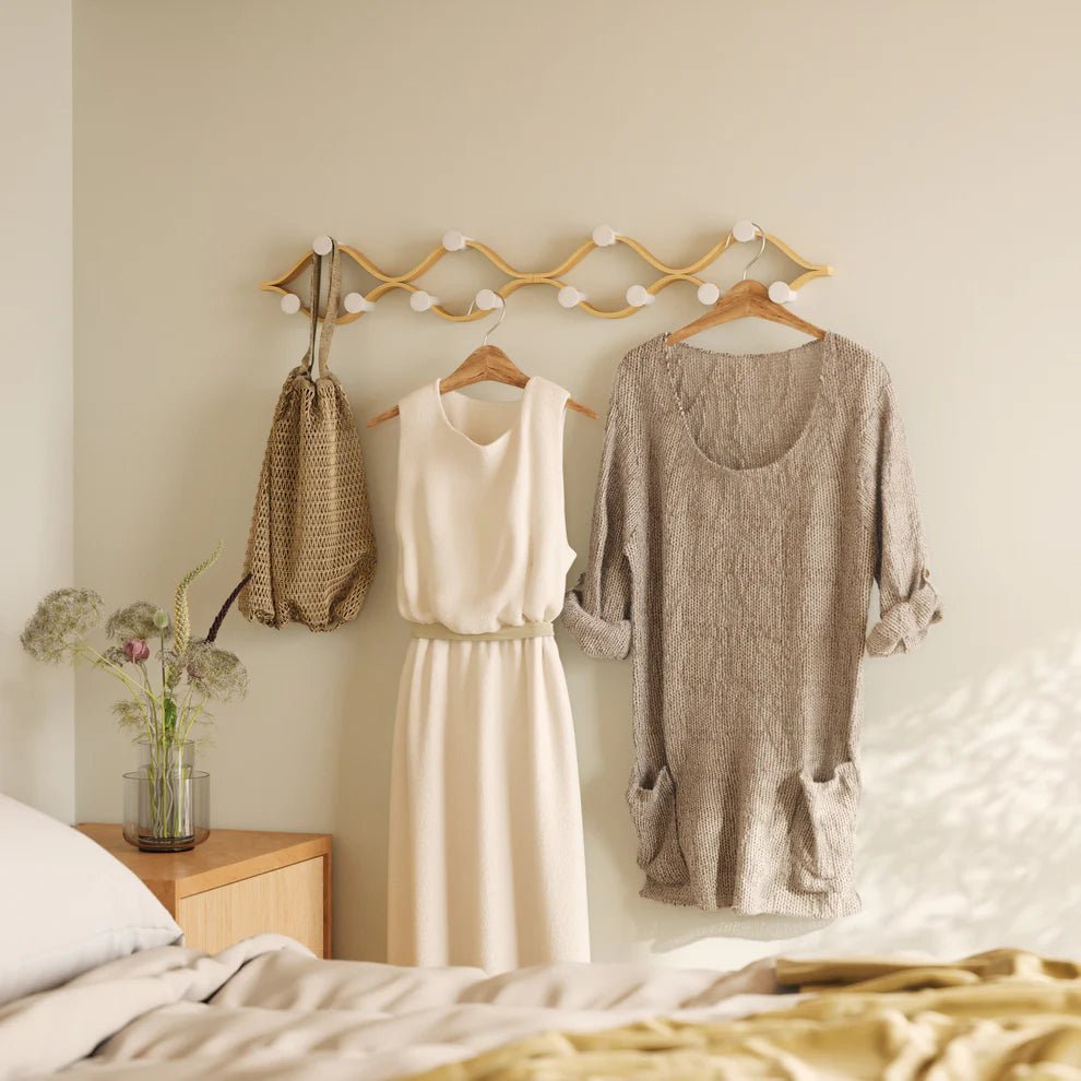 Umbra Montage Επιτοίχια Κρεμάστρα με 6 Γάντζους - White / Natural