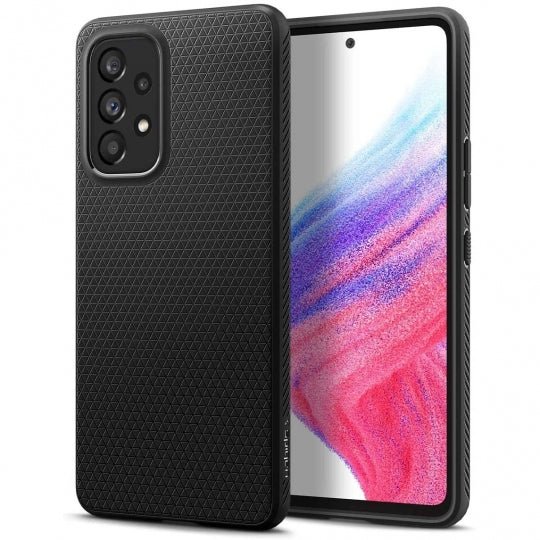 Spigen Samsung Galaxy A53 5G Liquid Air Θήκη Σιλικόνης - Matte Black
