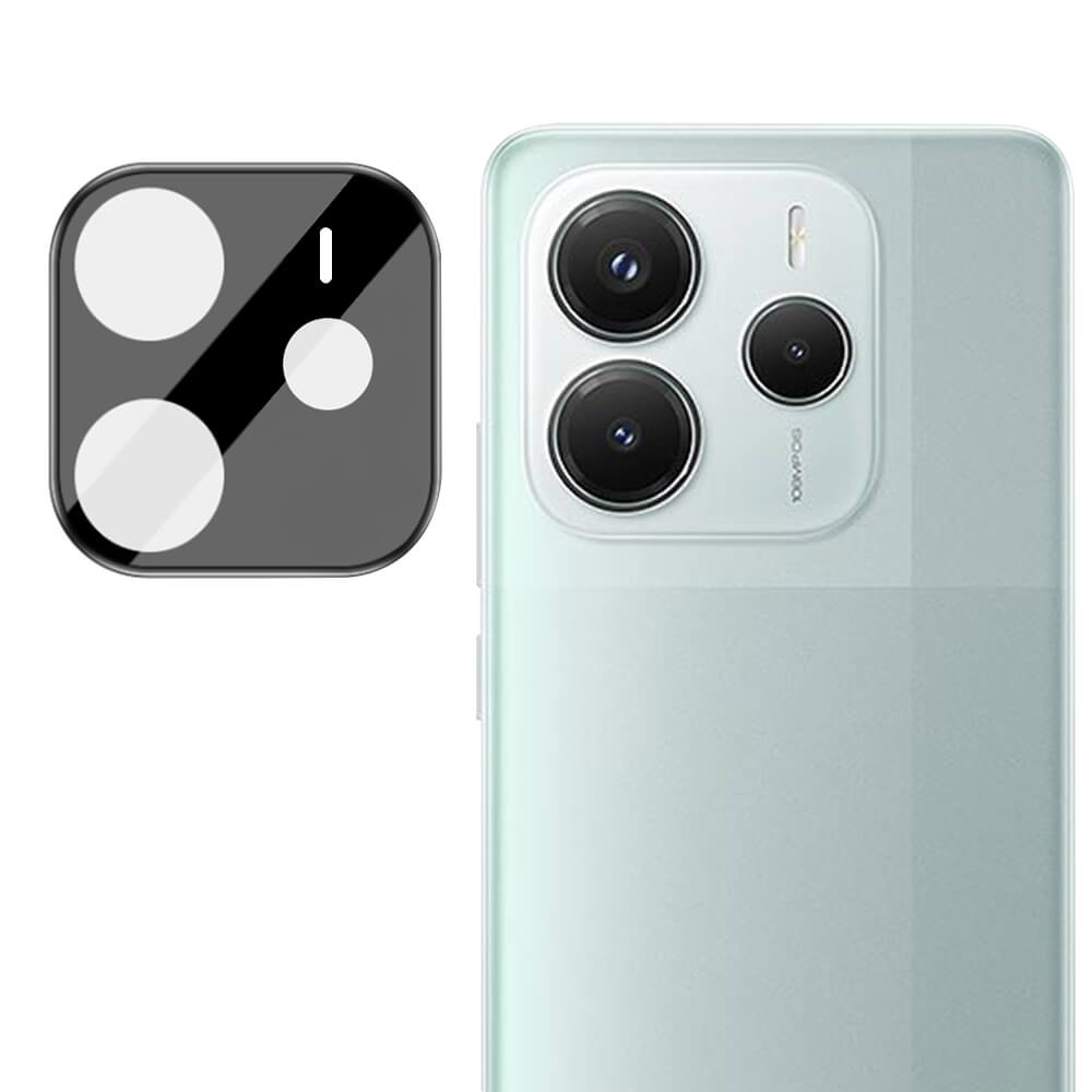 Techsuit Xiaomi Redmi Note 14 5G - Προστασία Καμερών - Αντιχαρακτικό Γυαλί - Black