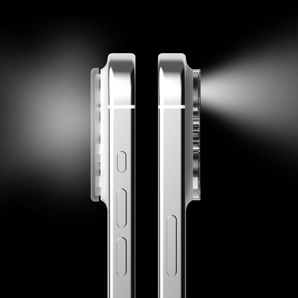 Ringke iPhone 15 Pro Max Camera Protector Αντιχαρακτικό Γυαλί για την Κάμερα - 2 Τεμάχια - Διάφανο