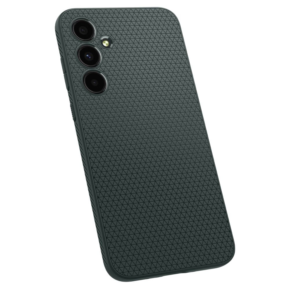 Spigen Samsung Galaxy A35 5G Liquid Air Θήκη Σιλικόνης - Abyss Green