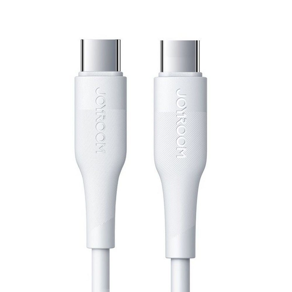 Joyroom S - 1230M3 PD 60W 3A - Καλώδιο Δεδομένων και Φόρτισης Type - C to Type - C 1.8M - White