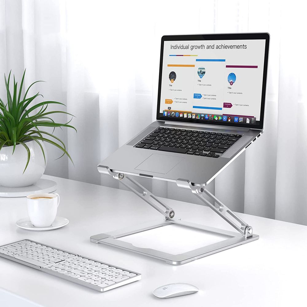 Tech - Protect Prodesk Universal Laptop Stand Βάση Στήριξης Laptop - Grey
