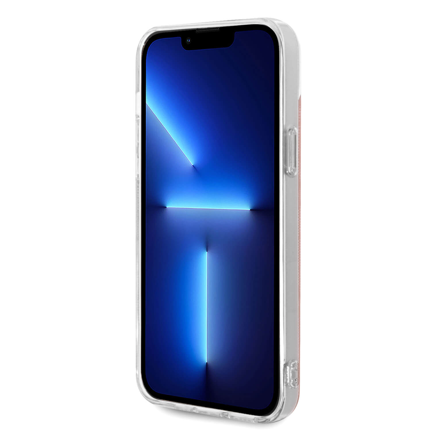 Guess iPhone 15 Plus / 14 Plus - Bundle Pack - Σετ Σκληρή Θήκη με Πλαίσιο Σιλικόνης και Ασύρματος Φορτιστής MagSafe - Design 4G Print MagSafe - Pink - GUBPP14MH4EACSP