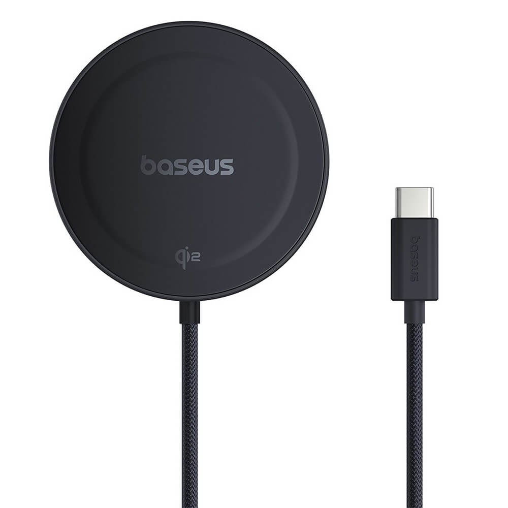 Baseus Simple Mini4 Air 15W Ασύρματος Φορτιστής MagSafe με Βάση - Cosmic Black
