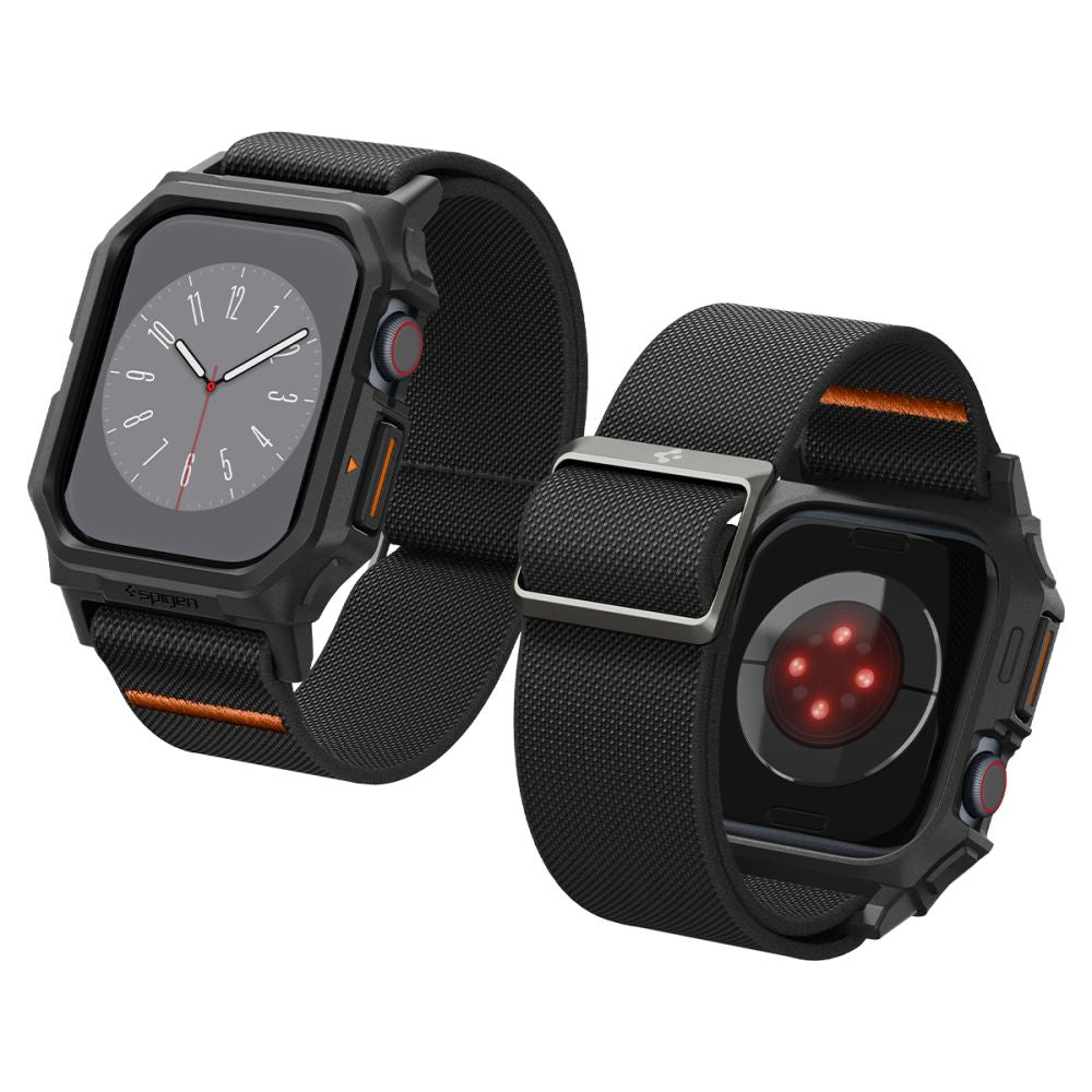 Spigen Λουράκι Apple Watch 10/11 - 46mm με Θήκη Προστασίας Lite Fit Pro - Matte Black