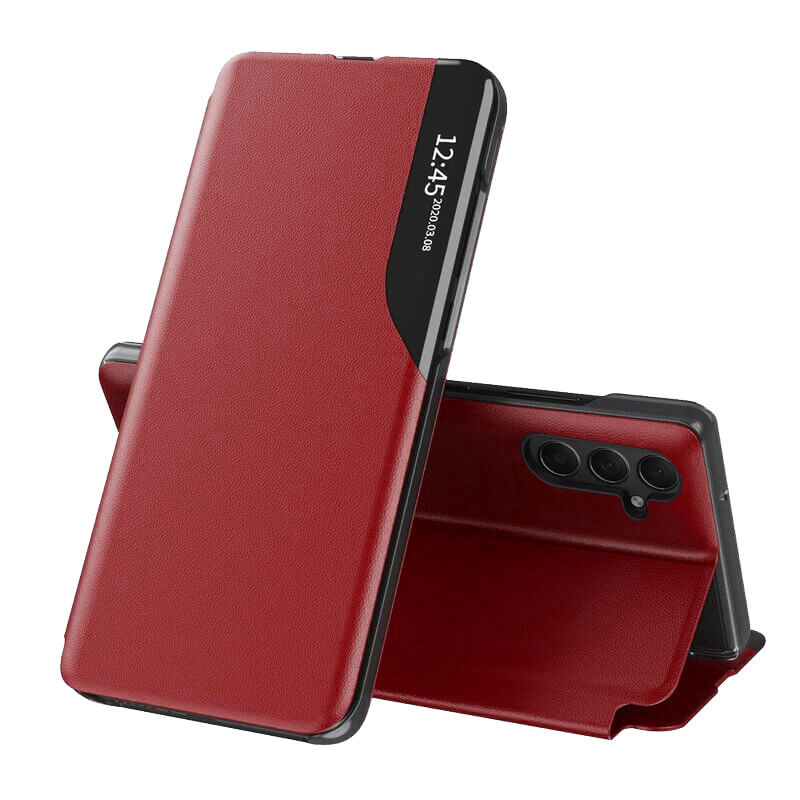 Techsuit Samsung Galaxy S25 - eFold Series - Θήκη Βιβλίο - Red