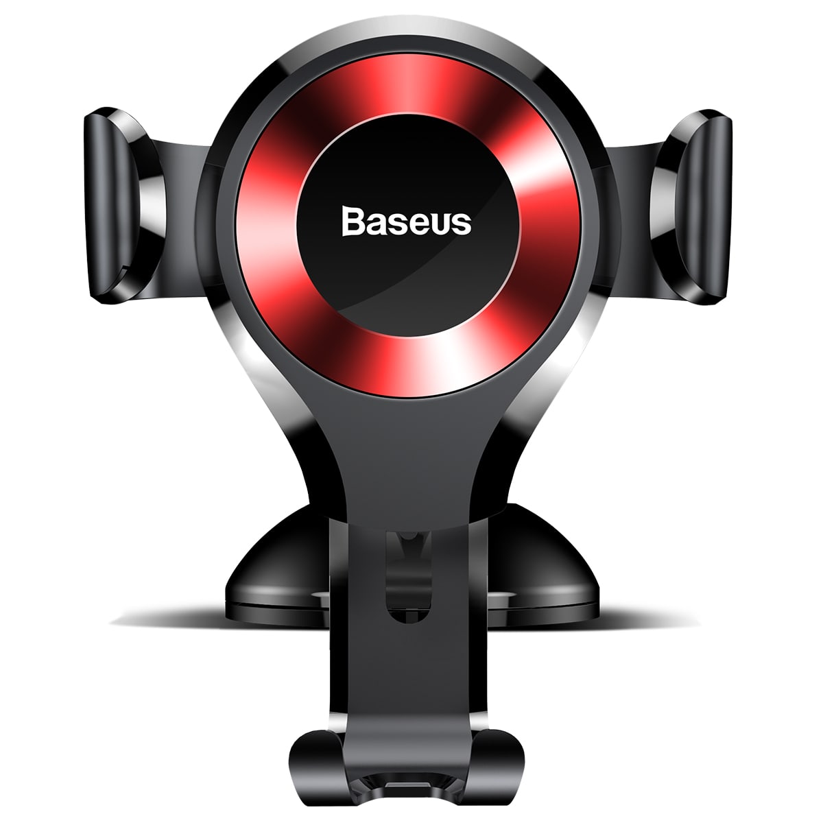 Baseus Osculum Gravity Car Mobile Holder - Universal Βάση Αυτοκινήτου - Black / Red - SUYL - XP09