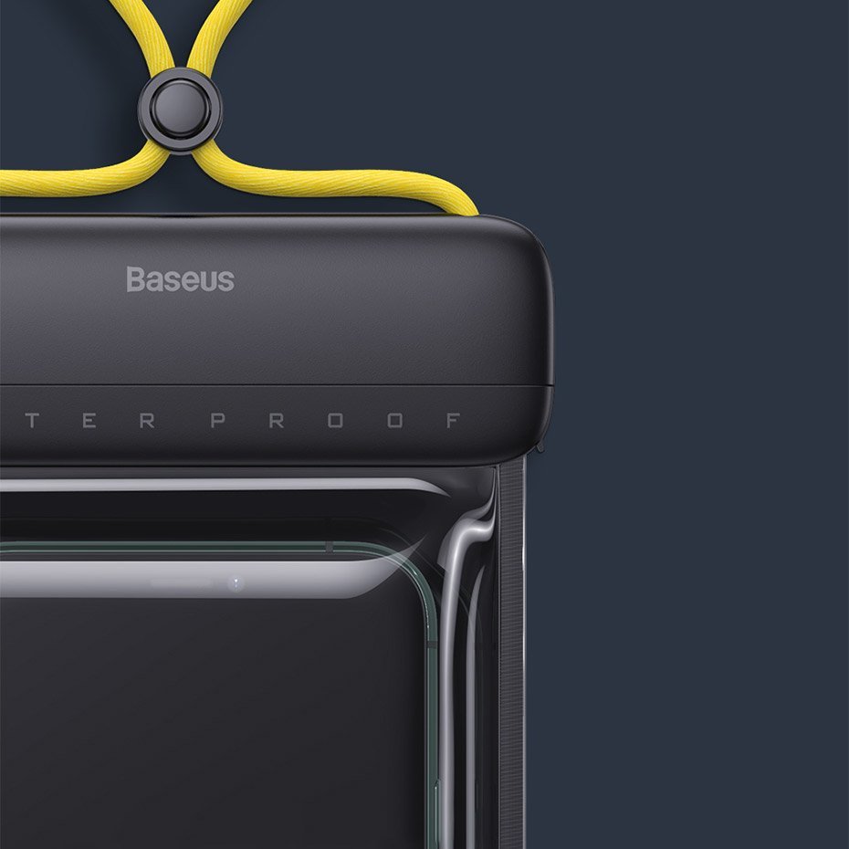 Baseus Let's Go Slip Cover Universal Αδιάβροχη Θήκη για Smartphones 7.2'' - White - ACFSD - D02