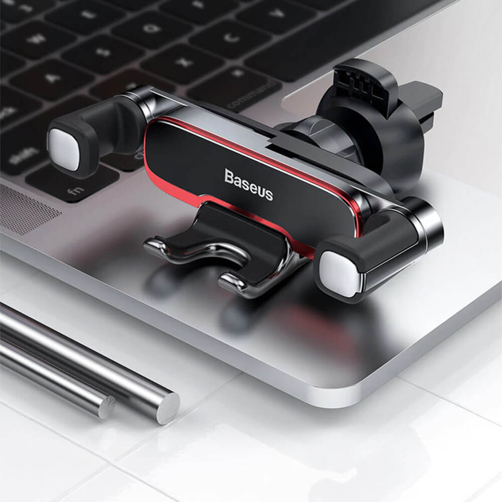 Baseus Mr Hui Gravity Series - Universal Βάση Αυτοκινήτου Αεραγωγού - Black - SUYL - HU01