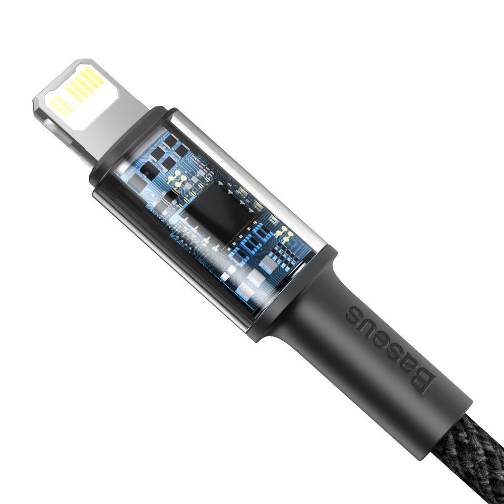 Baseus High Density PD 20W - Καλώδιο Δεδομένων και Φόρτισης Type - C to Lightning 1M - Black - CATLGD - 01