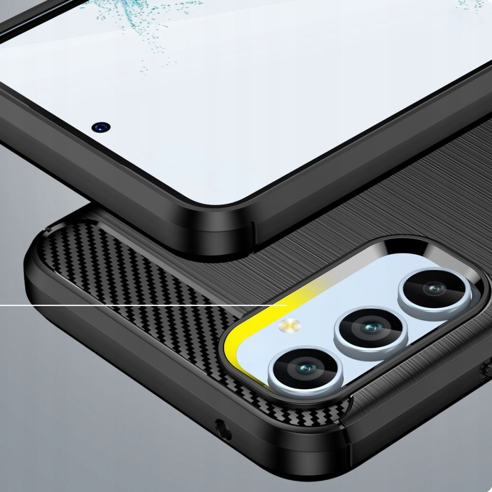 Tech - Protect Samsung Galaxy A34 5G Θήκη Rugged Carbon TPU - Black