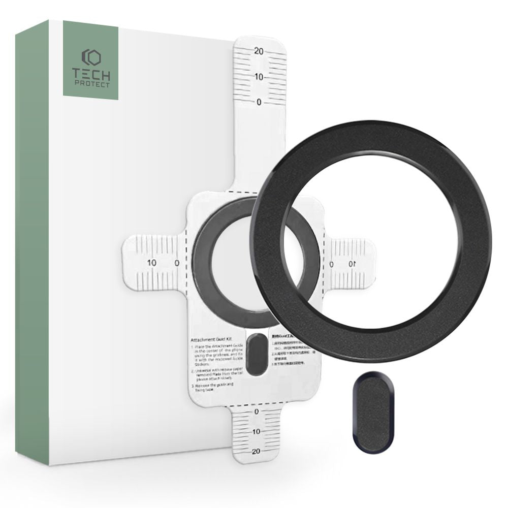 Tech - Protect MagMat Magnetic Universal Ring Δακτύλιος MagSafe - Black