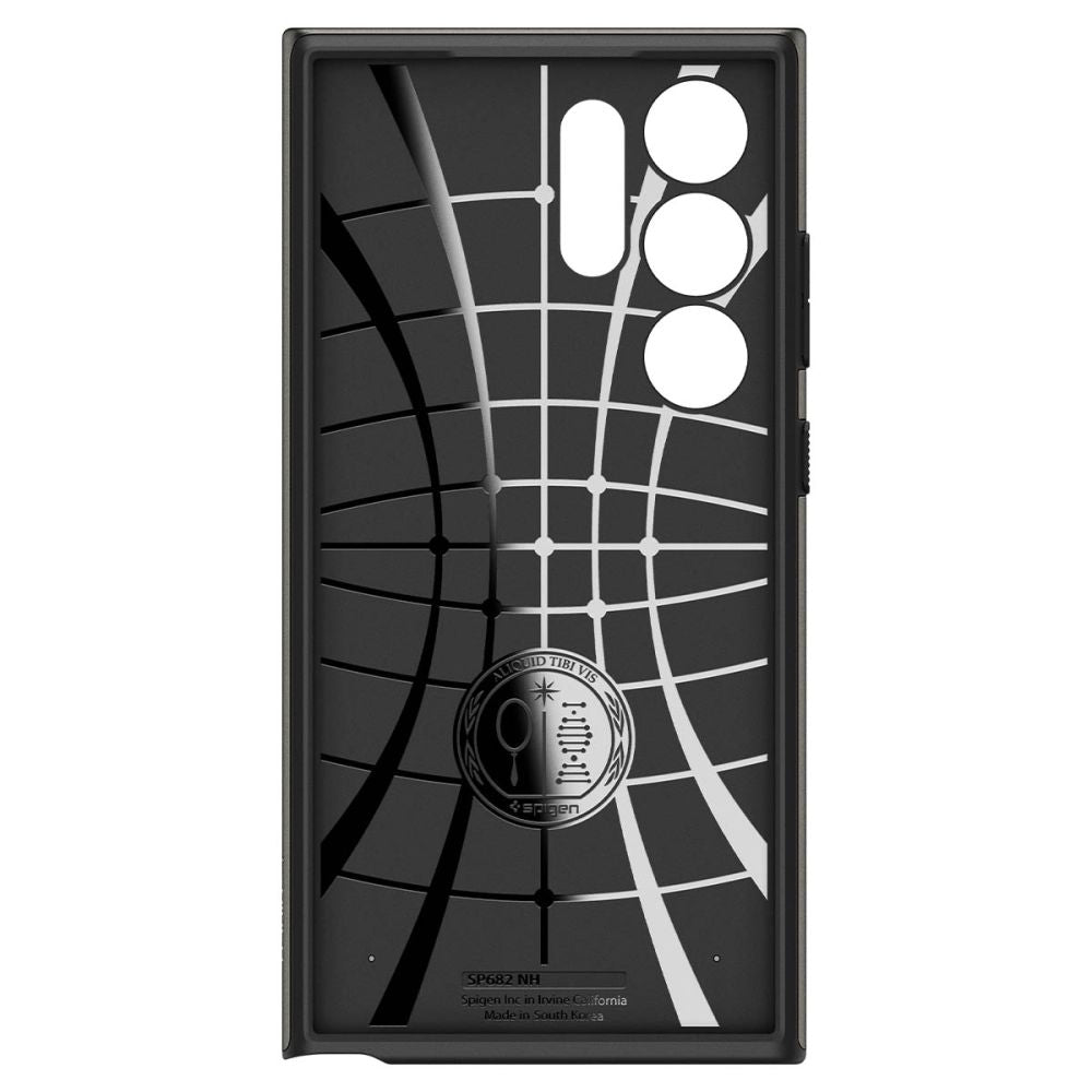 Spigen Samsung Galaxy S24 Ultra Neo Hybrid Θήκη με Σκληρό Πλαίσιο - Gunmetal