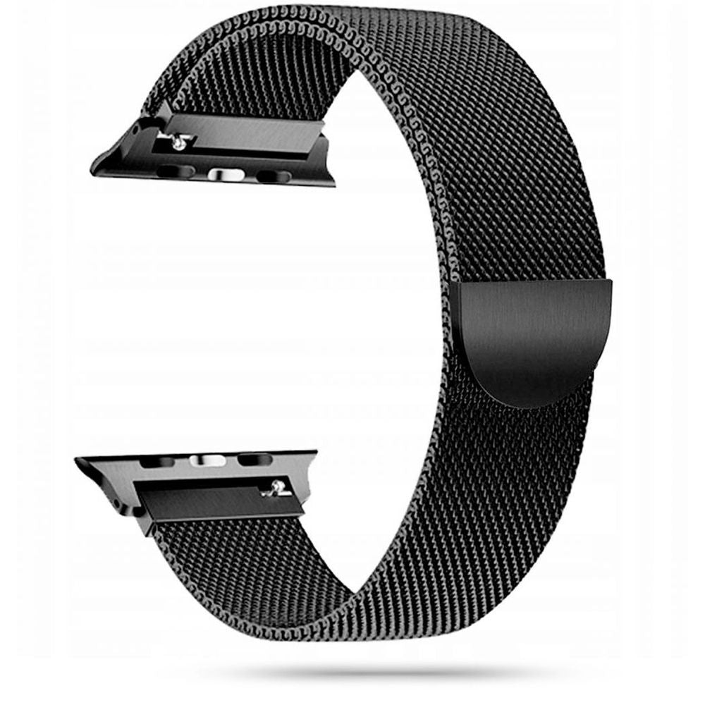Tech - Protect Λουράκι Apple Watch 8/9/10/11 - SE (1/2/3) - Ultra (1/2/3) – 44/45/46/49mm MilaneseBand από Ανοξείδωτο Ατσάλι - Black