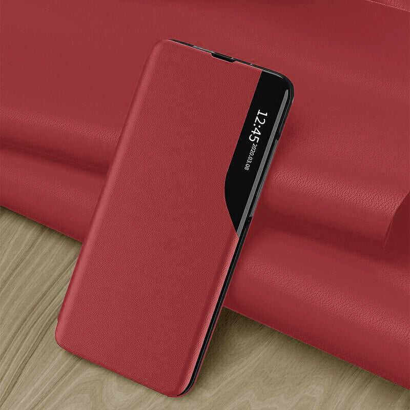 Techsuit Xiaomi Redmi Note 12 5G / Poco X5 5G eFold Series Θήκη Βιβλίο - Red