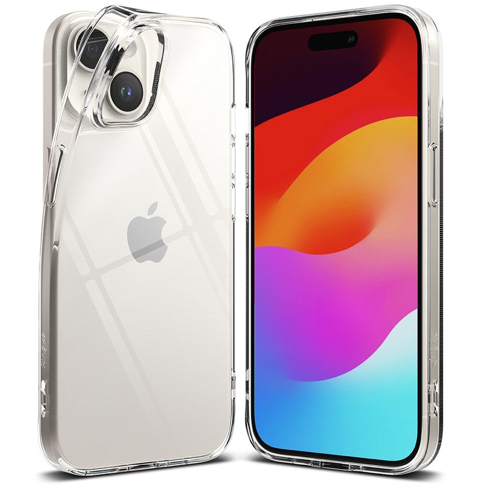 Ringke iPhone 15 Air Ultra Thin TPU Case Λεπτή Θήκη Σιλικόνης - Διάφανη