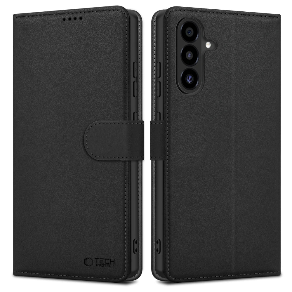 Tech - Protect Samsung Galaxy A26 5G Θήκη Πορτοφόλι Stand από Δερματίνη - Black