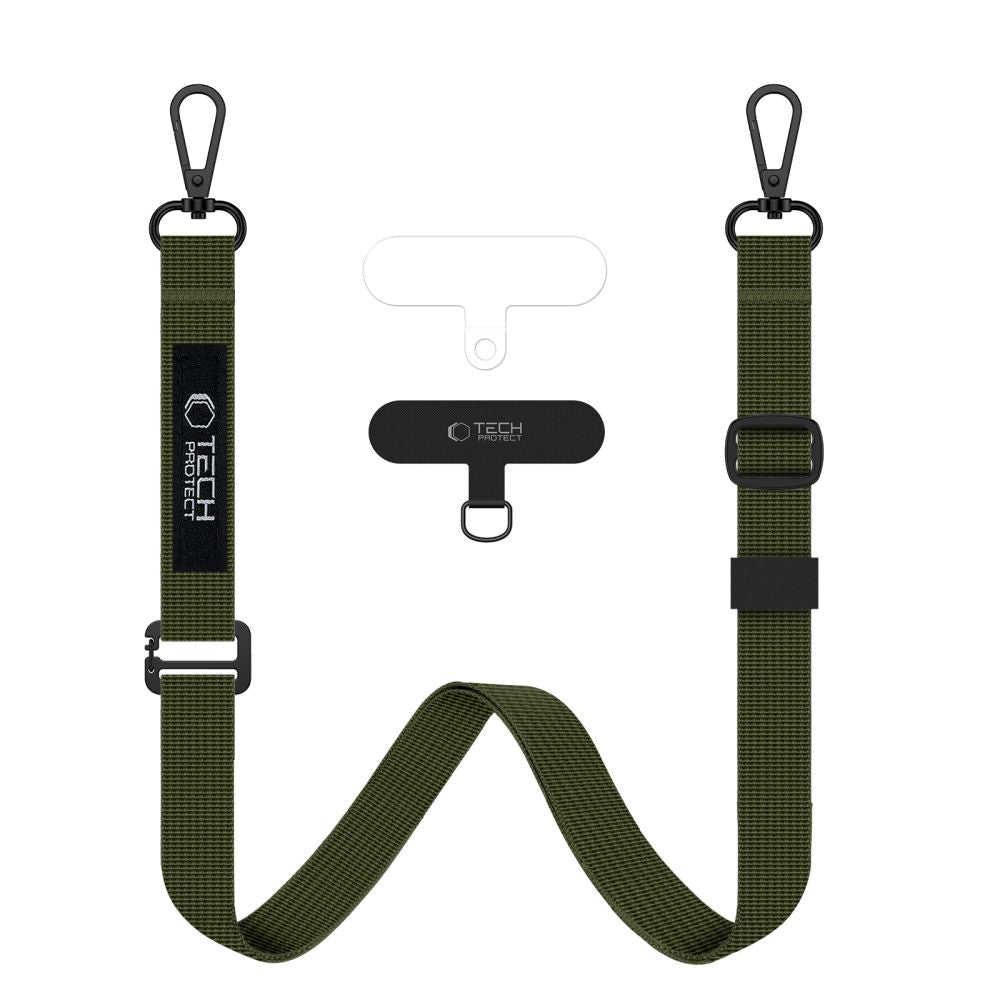 Tech - Protect C6S Rope CrossBody Strap - Universal Λουράκι για Θήκη Κινητού - Cargo Khaki