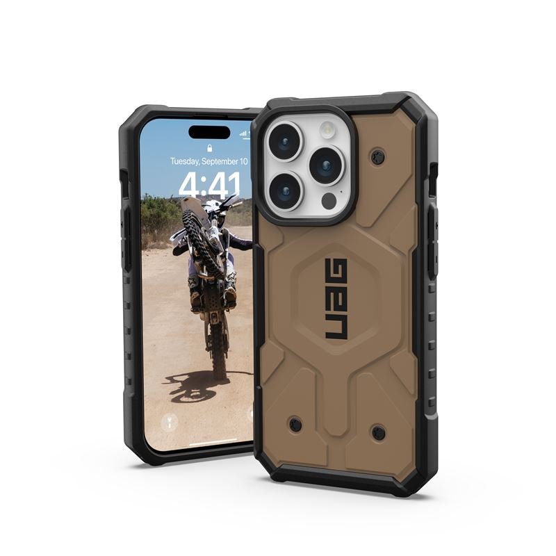UAG iPhone 15 Pro Pathfinder MagSafe Series Σκληρή Θήκη με MagSafe - Dark Earth