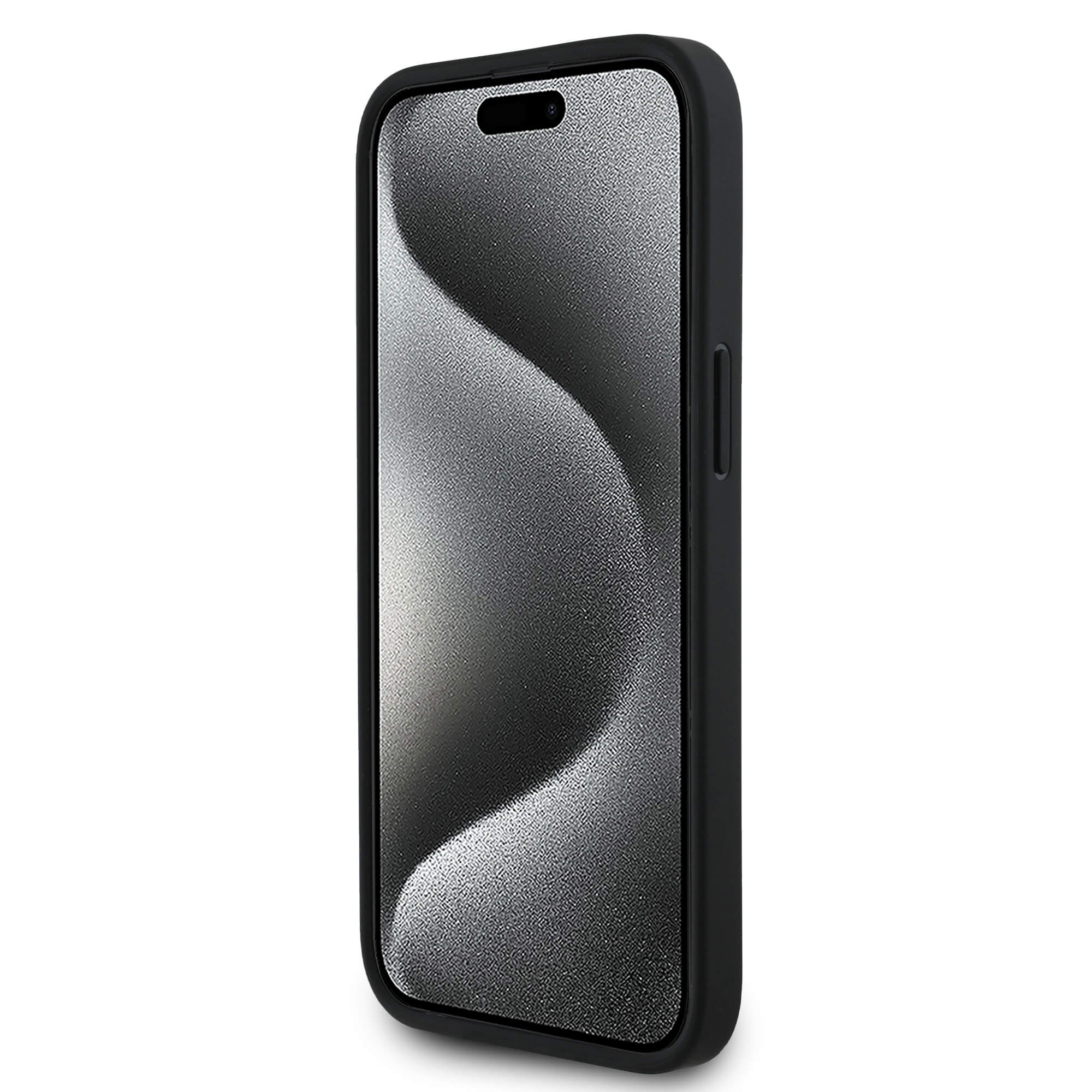 Red Bull iPhone 15 - Leather Red Ring - MagSafe Σκληρή Θήκη με Επένδυση Συνθετικού Δέρματος και Πλαίσιο Σιλικόνης - Navy - RBHMP15S24PUILVR