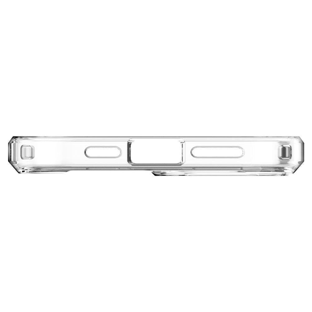 Spigen iPhone 12 / iPhone 12 Pro Ultra Hybrid Σκληρή Θήκη με Πλαίσιο Σιλικόνης - Crystal Clear