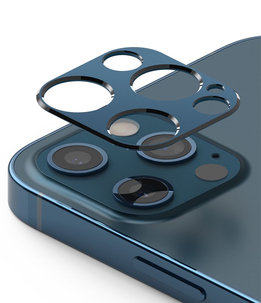 Ringke iPhone 12 Pro Camera Styling Μεταλλικό Προστατευτικό για την Κάμερα - Blue
