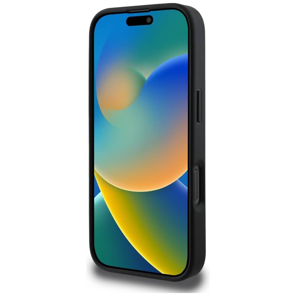 Karl Lagerfeld iPhone 16 Pro Max - HC 3D Rubber Double Heads - Σκληρή Θήκη με Πλαίσιο Σιλικόνης - Black - KLHCP16XRBCKCHLK