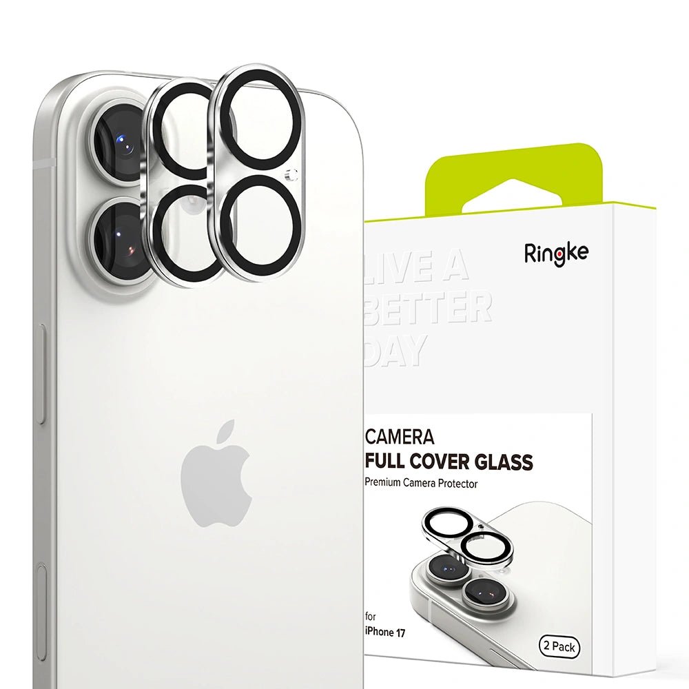 Ringke iPhone 17 - Camera Full Cover - Αντιχαρακτικό Γυαλί για την Κάμερα - 2 Τεμάχια - Black