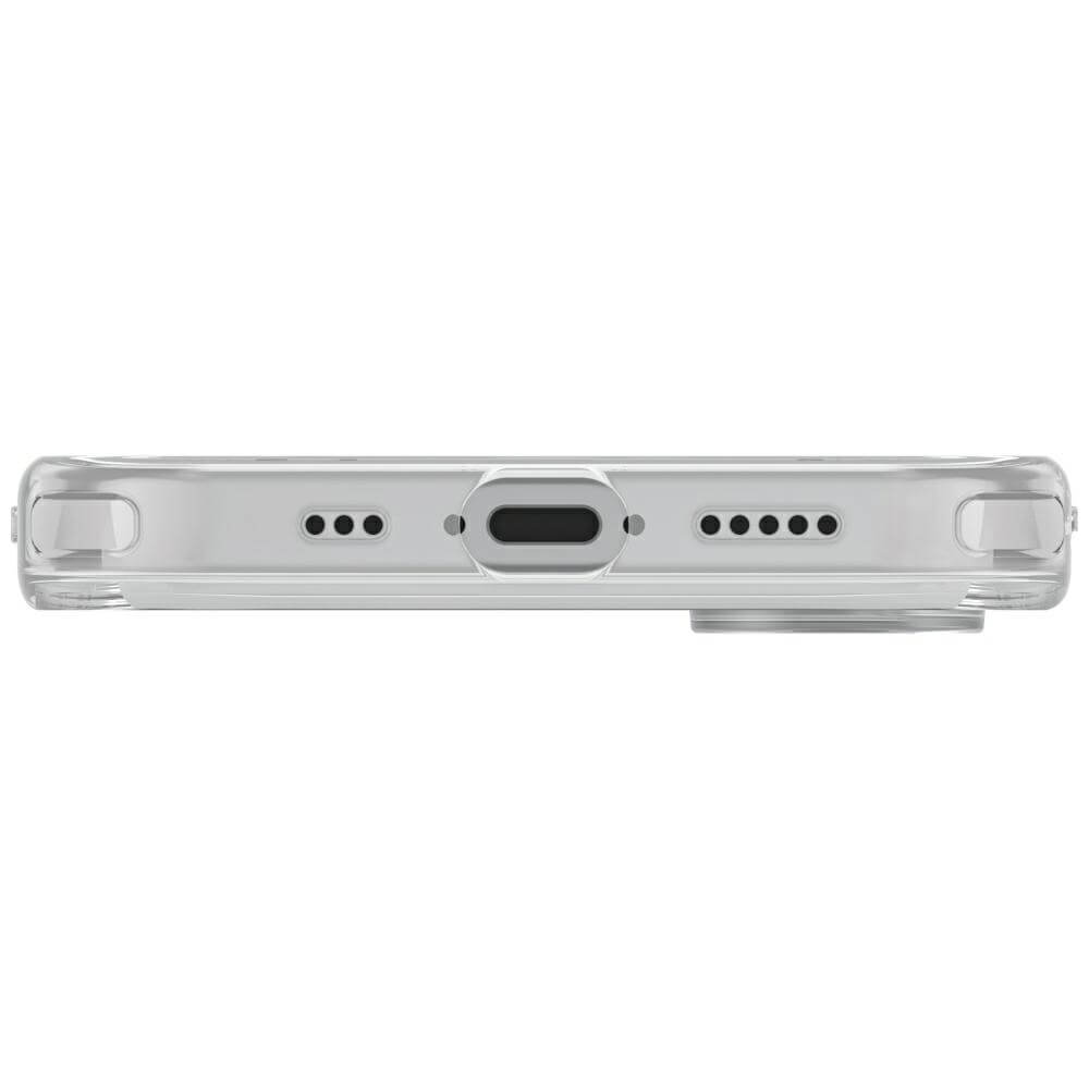 Uniq iPhone 16e LifePro Magclick Charging - Σκληρή Θήκη με Πλαίσιο Σιλικόνης και MagSafe - Διάφανη