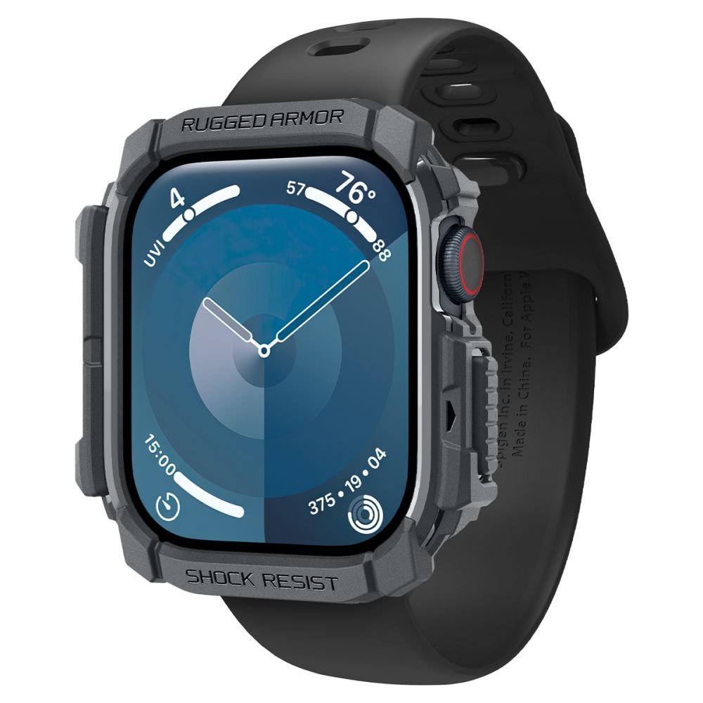 Spigen Θήκη Apple Watch 10/11 - 46mm Rugged Armor - Dark Grey