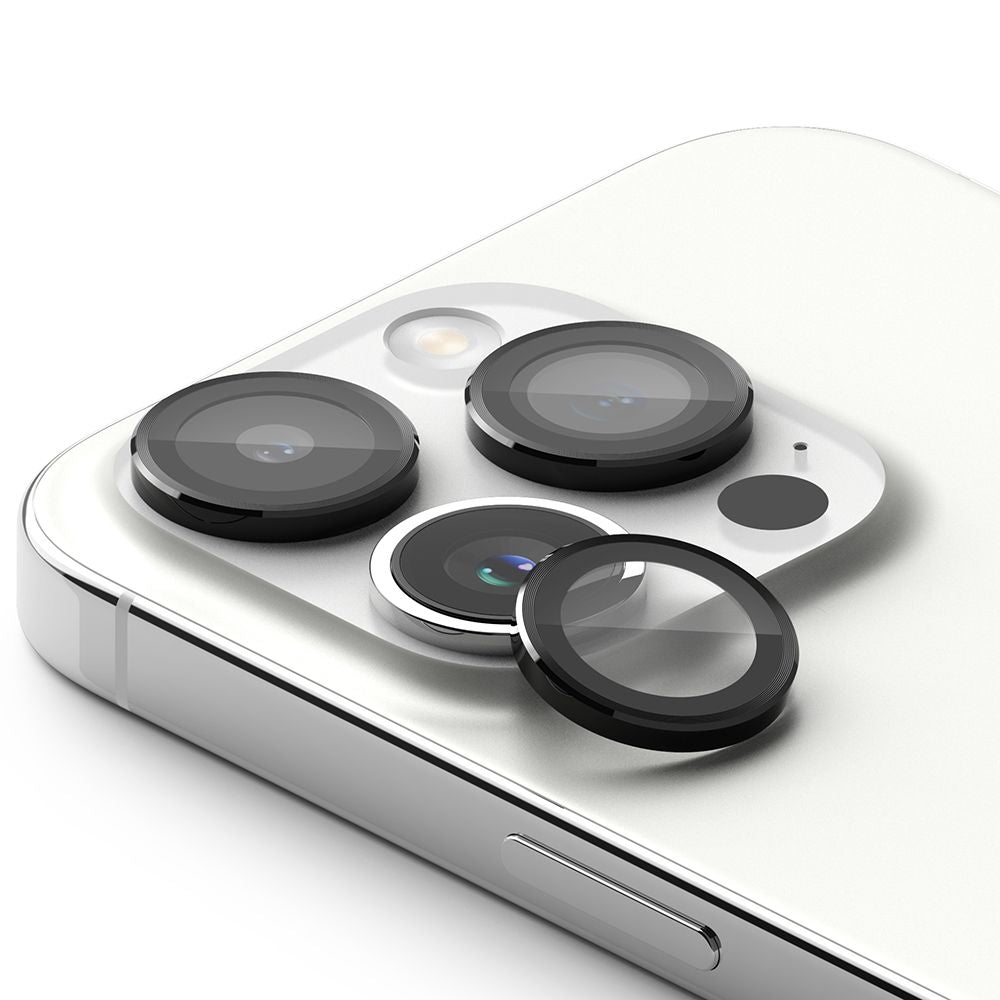 Ringke iPhone 15 Pro Max Lens Frame Glass Αντιχαρακτικό Γυαλί για την Κάμερα - Black