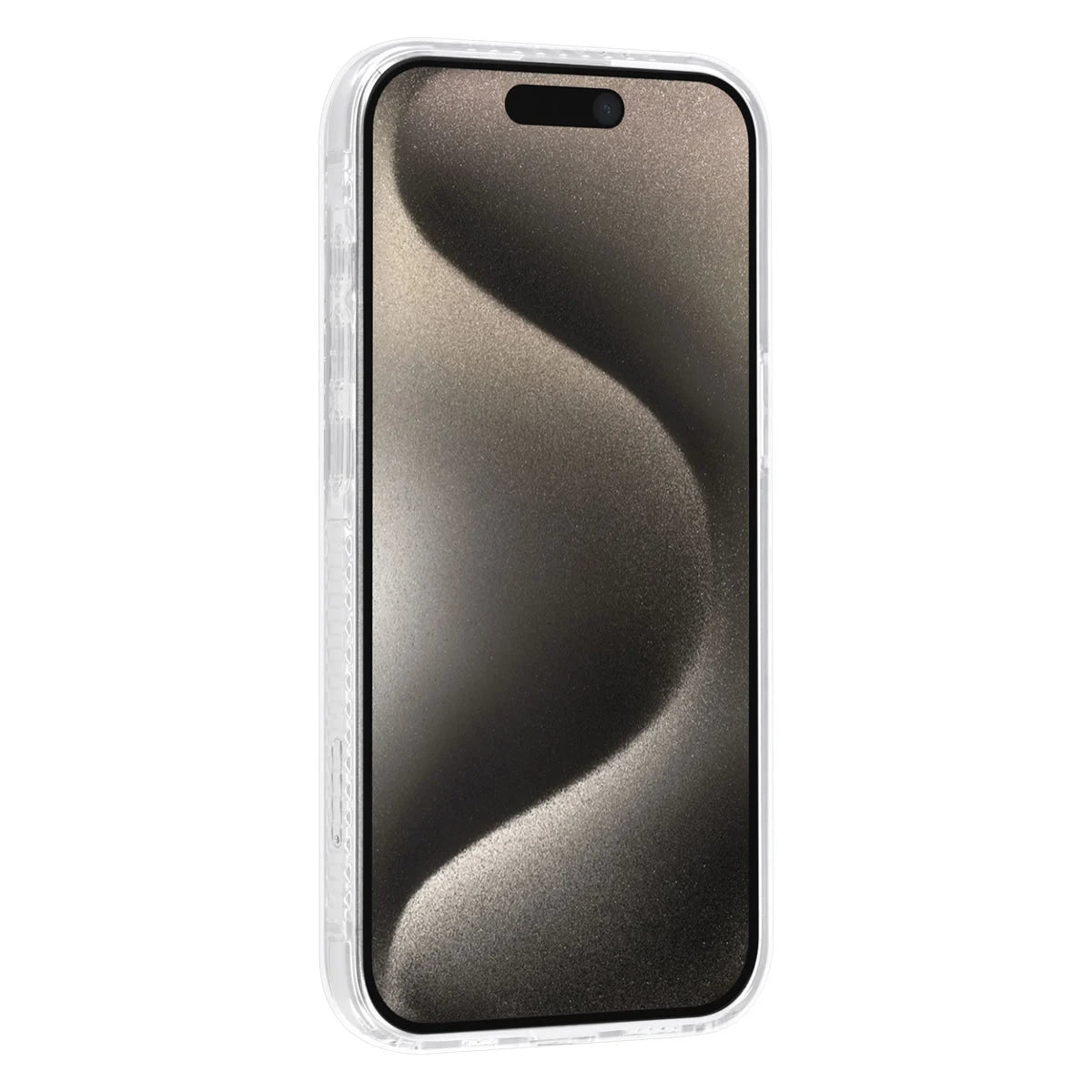 Tuniq iPhone 15 Pro - Σκληρή Θήκη με Πλαίσιο Σιλικόνης - Σχέδιο Μάρμαρο - Γκρί
