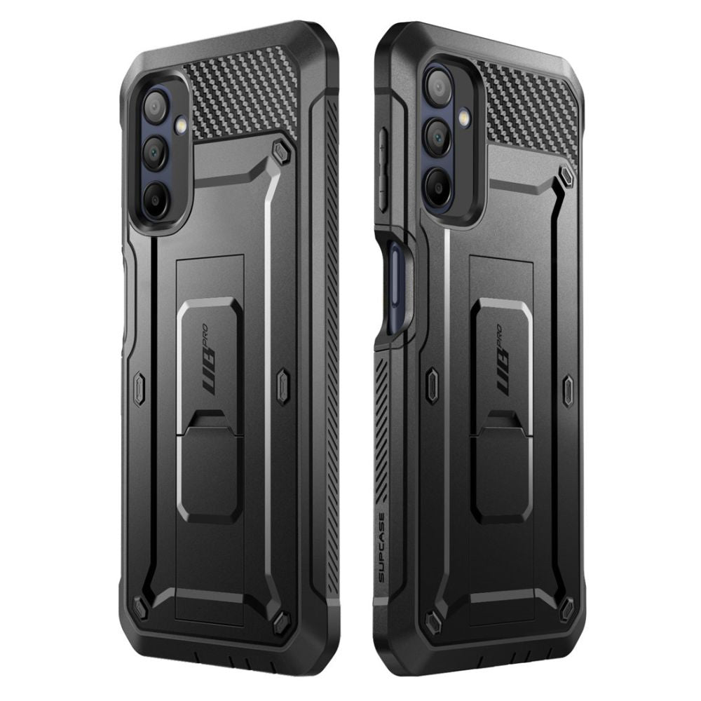 Supcase Samsung Galaxy A16 4G / A16 5G Unicorn Beetle Pro Σκληρή Θήκη με Προστασία Οθόνης και Stand - Black