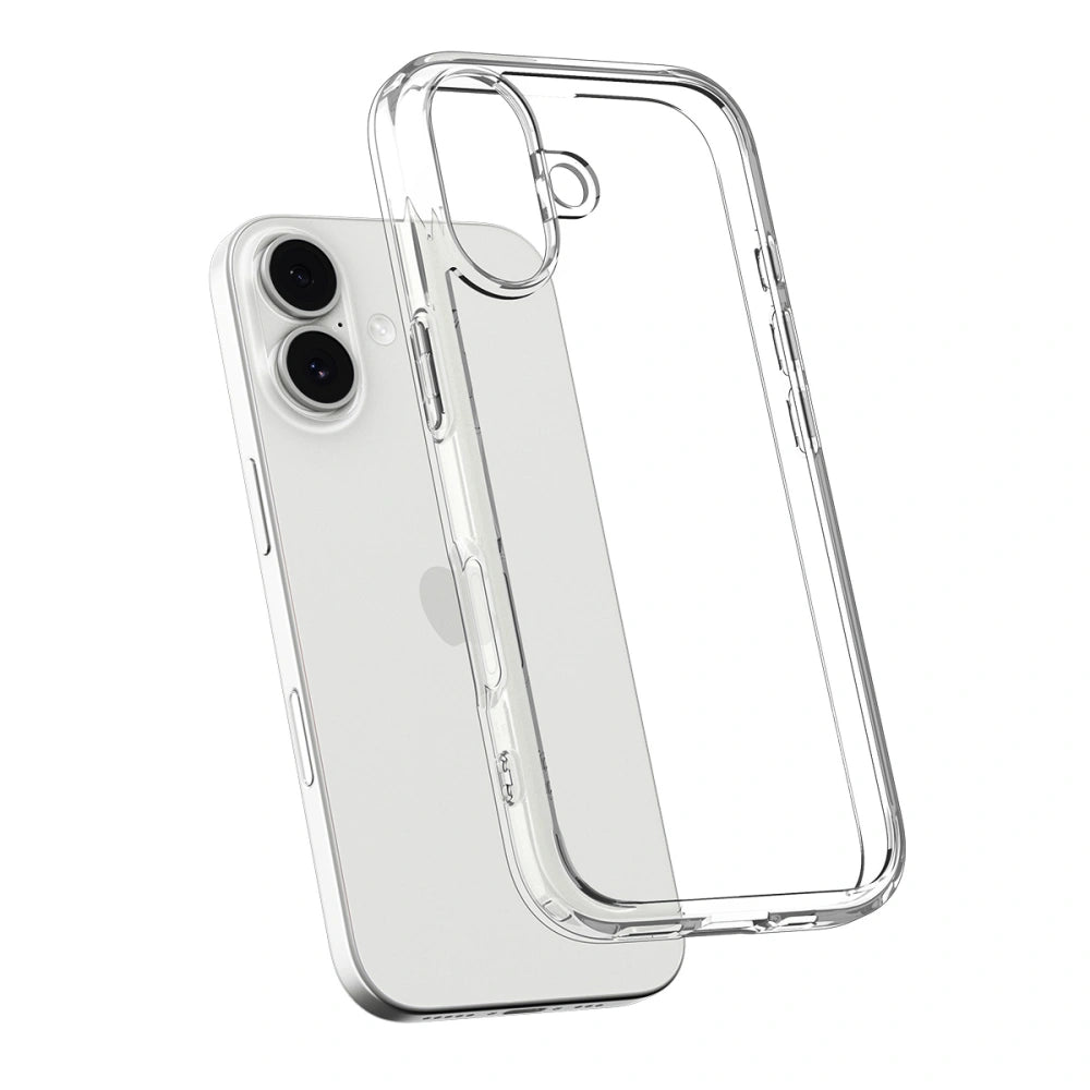 Spigen iPhone 17 - Ultra Hybrid - Σκληρή Θήκη με Πλαίσιο Σιλικόνης - Crystal Clear