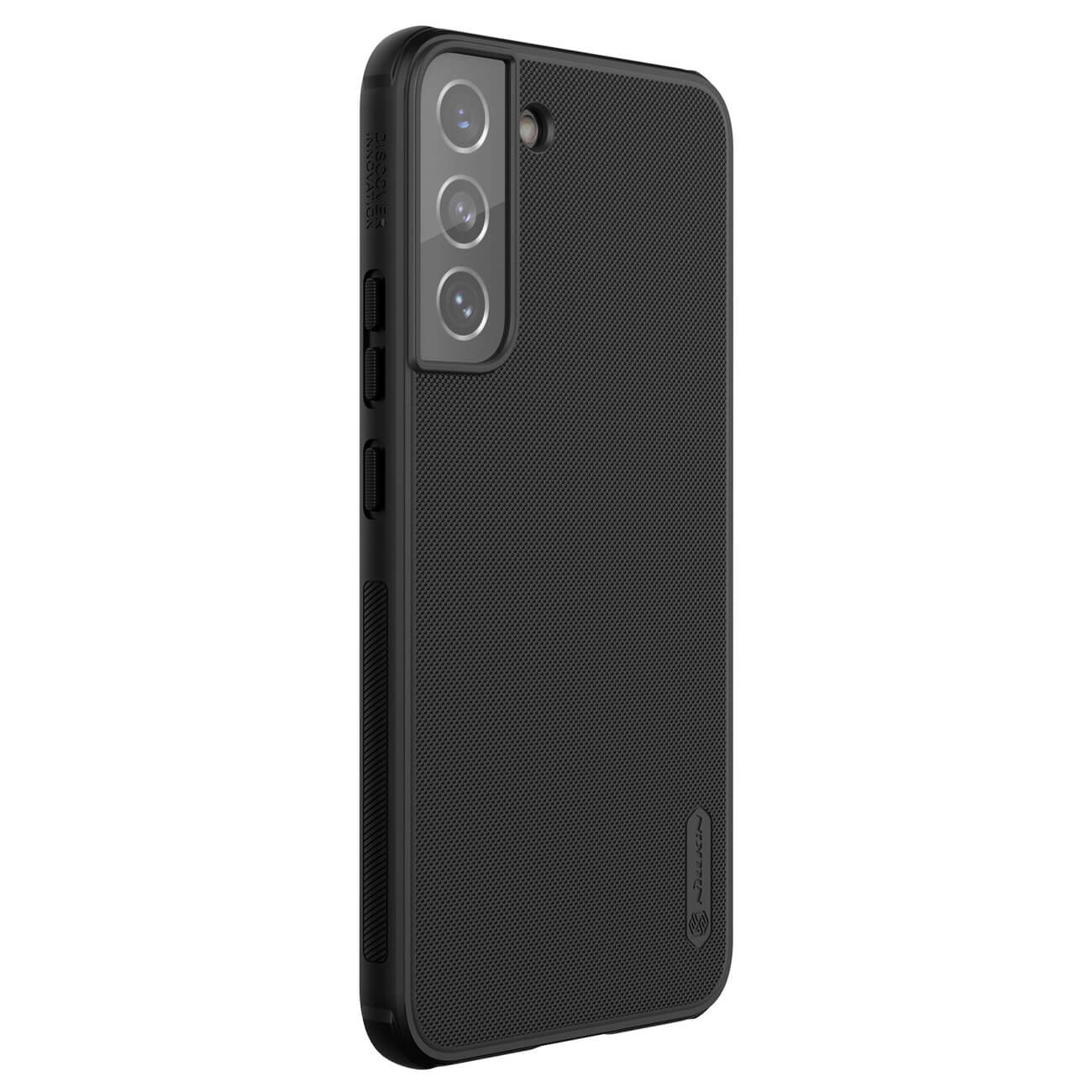 Nillkin Samsung Galaxy S22 Super Frosted Shield Pro Σκληρή Θήκη με Πλαίσιο Σιλικόνης - Black