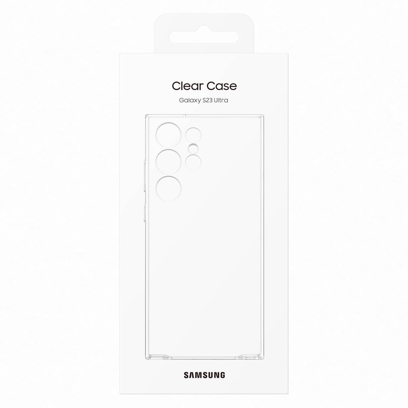 Samsung Clear Case Samsung Galaxy S23 Ultra Σκληρή Θήκη - Διάφανη - EF - QS918CTEGWW