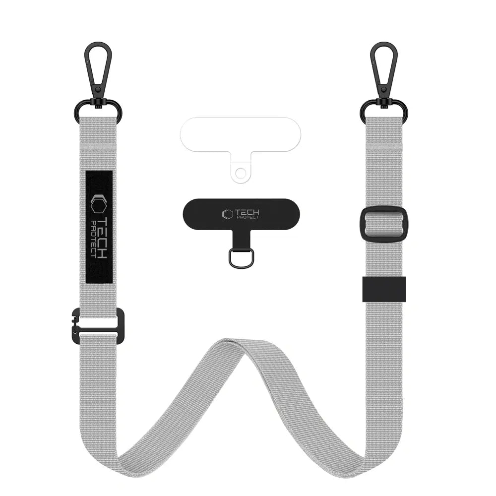Tech - Protect C6S Rope CrossBody Strap - Universal Λουράκι για Θήκη Κινητού - Crayon Grey