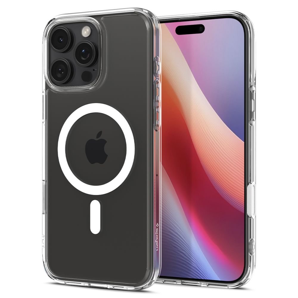 Spigen iPhone 16 Pro Max Ultra Hybrid T Mag Σκληρή Θήκη με Πλαίσιο Σιλικόνης με MagSafe - White
